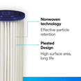 thumbnail image 5 of Filtrete Standard Capacity Whole House Pleated Replacement Water Filter, 3WH-STDPL-F02, 5 of 9