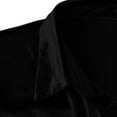 thumbnail image 5 of Womens Summer Sundress Ruffle Fashion Solid Color Loose Short-Sleeved Velvet Shirt Dress Dress A-Line Party Dress with Pockets, 5 of 6