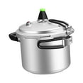 thumbnail image 2 of Small Pressure Cooker Rice Cooking Pot 5 Minutes Quickly Cooking, Aluminum Alloy 18cm Style B, 2 of 9