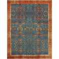 thumbnail image 6 of Unique Loom Outdoor Traditional Collection Area Rug - Legacy (10' x 13' 1" Rectangle Navy Blue/Brown), 6 of 8