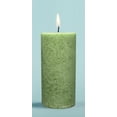 thumbnail image 5 of Mainstays Scented Mottled Pillar Candle, 3 x 6 inches, Green, Hidden Springs, 5 of 5