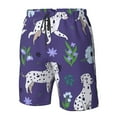 thumbnail image 5 of Kdxio Cute Dog Pattern Mens Casual Shorts - Drawstring Summer Beach Sports Shorts for Men, 5 of 9