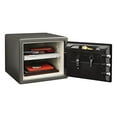 SentrySafe 1.23 cu. ft. Fire and WaterResistant Fingerprint Safe with