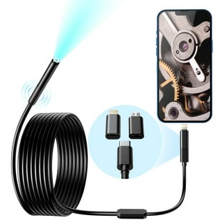 5MP WiFi Endoscope Waterproof USB 5.5mm Channel Inspection Camera for iOS  Androi