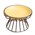 thumbnail image 3 of Elevated Cat Feeder Bowl Ceramic Dish Iron Rack Anti Slip Multipurpose Accessory K, 3 of 9