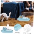 thumbnail image 2 of Cuenco antideslizante para gatos con boca inclinada, protección automática para agua potable, vértebras cervicales, cuenco para comida de gatos, cuenco para mascotas, 2 of 5