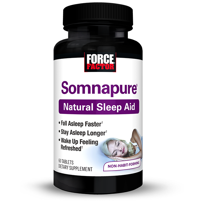 Somnapure Natural Sleep Aid for Adults with Melatonin, Valerian Root