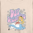 thumbnail image 3 of Disney - Alice in Wonderland - Day Dreaming - Women's Lightweight French Terry Long Sleeve Shirt, 3 of 5