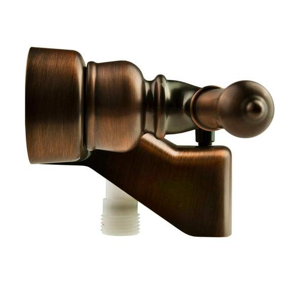 Dura Faucet Faucet DF-SA110C-ORB Classical Series; Used For Bathtub; 2 Lever Classical Handle; Oil Rubbed Bronze Coated/Plastic; 2 Hole Application; Washerless Cartridge Valve
