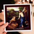 thumbnail image 7 of 3dRose, Jesus and Mary Magdalene, 6 Greeting Cards with envelopes, 7 of 7