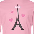 thumbnail image 4 of Inktastic Paris Lover Eiffel Tower Long Sleeve Youth T-Shirt, 4 of 5