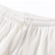 thumbnail image 5 of pstuiky Pantalones cortos para hombre, Pantalones cortos de ejercicio para hombre, de color liso, informales, holgados, con cintura elástica y bolsillos Pantalones cortos de golf, 5 of 5