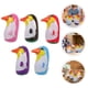 thumbnail image 5 of FELTECHELECTR 5 piezas de juguete inflable de pingüino perforador, vaso de juguete Roly-poly, accesorio de fiesta para niños, color aleatorio, 5 of 7