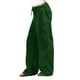 thumbnail image 2 of WILLBEST Pantalones Casuales elegantes para Mujer: Pantalones Largos de Cintura Elástica con Bolsillos Sueltos de Color Liso XXXL, 2 of 6
