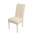 thumbnail image 1 of Funda de silla de comedor, funda de silla extraíble de alto estiramiento Funda de silla de asiento l Abanopi Beige, 1 of 7
