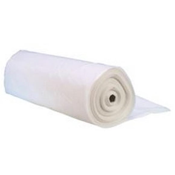 Easy Roll Out Plastic Dropcloth Clear, 10 x 20 ft., 1 mm Thick