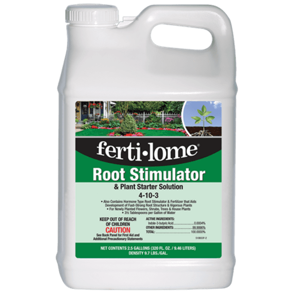 Ferti Lome VPG Fertilome 10653 Root Stimulator & Plant Starter Solution 4-10-3 2.5 gal — Residential Use, Standard Application