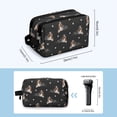 thumbnail image 3 of Toiletries Bag,Australian Shepherd Dog and Footprints Mens Womens Toiletry Bag Bathroom Bag,Waterproof Toiletry Travel Bag Dopp Kit Shaving Bag 11x6.3x5.1 Inch, 3 of 5