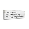 thumbnail image 3 of Stupell Industries Family Right Mix Chaos & Love Funny Phrase Graphic Art Gallery-Wrapped Canvas Print Wall Art, 40x17, by Daphne Polselli, 3 of 5