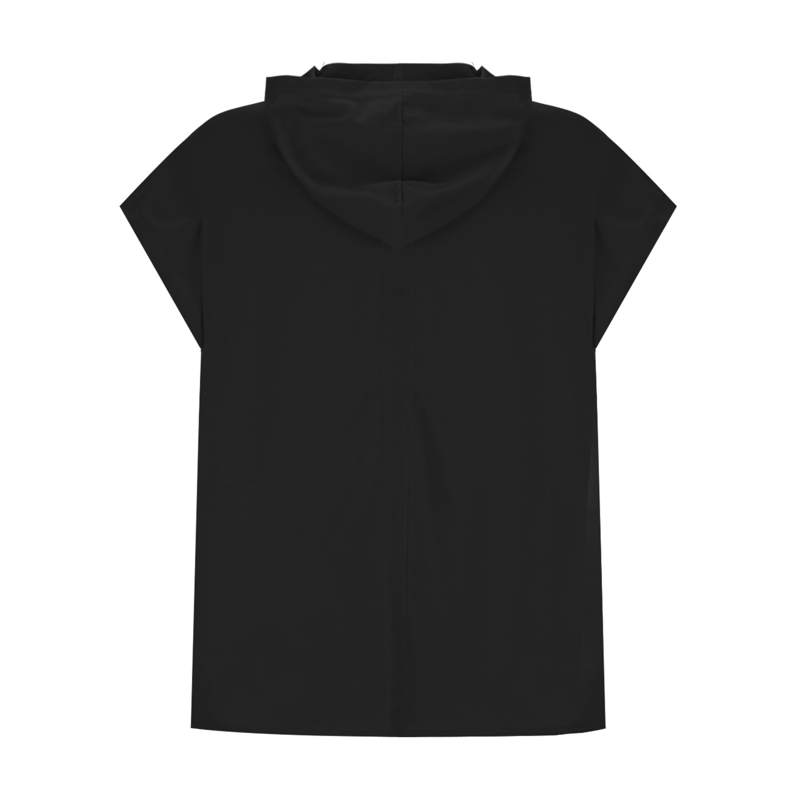 ameIAEA Men's Sleeveless Hoodies Summer Workout Casual Shirts Solid Color Beach Pullover Tops