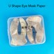 thumbnail image 3 of Papel de máscara de ojos hidratante papel de máscara de ojos secos con poros abiertos en forma de U para el hogar ANGGREK Otros, 3 of 8