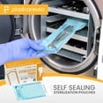 thumbnail image 6 of 1000 3.5" x 5.25" Self-Sealing Sterilization Autoclave Bags Pouch, Paper/Blue Film (5 Boxes), 6 of 6