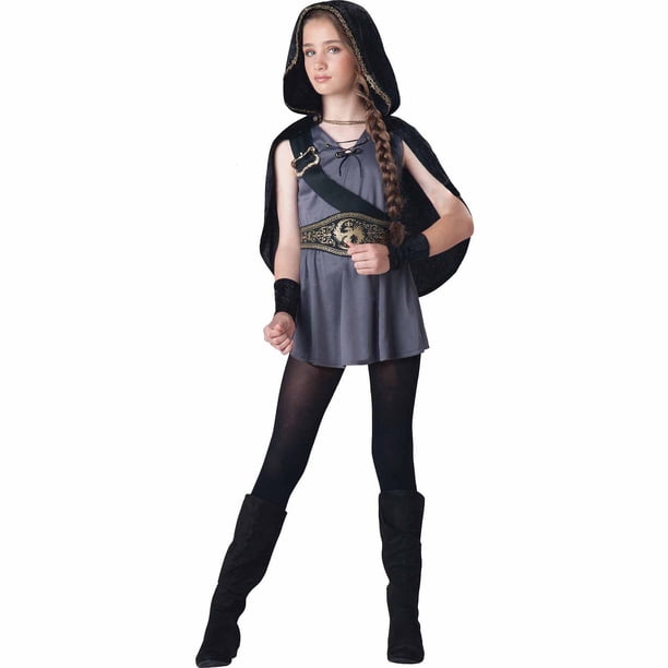 Hooded Child Huntress Child Halloween Costume Walmart Com Walmart Com