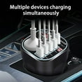 thumbnail image 5 of Aufmer Car Power Inverter┃Intelligent Digital Display Car Mounted Cup Type Inverter Converter 12v24v Power Supply To Power Car 220v Multifunctional Socket Car Inverter✿2024 Latest Upgrade, 5 of 8