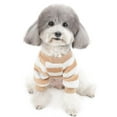thumbnail image 6 of Dog clothes Winter pet clothes Cat pet two leg sweater Dog color striped sweater, 6 of 6