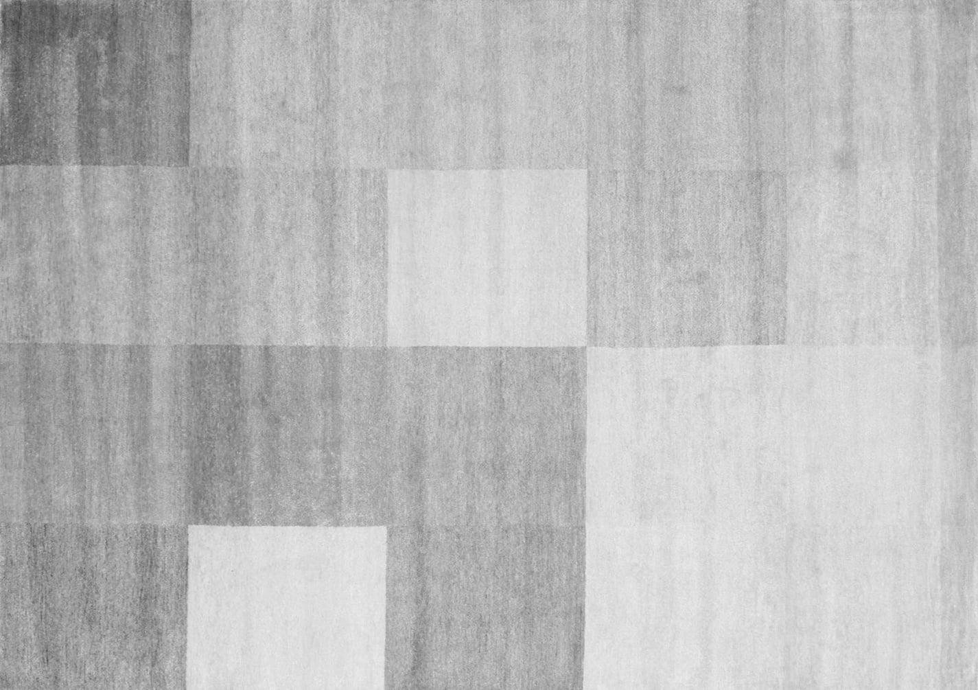 Ahgly Company Indoor Rectangle Checkered Gray Modern Area Rugs, 8' x 12