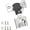 50 Pack, variant on 30 Pack 1/2" Overlay 3D Soft Close Concealed Hinge for Face Frame Door, Smooth Slow Self Closing Hinges, Satin Nickel, Hidden 105° Open Angle Stainless Steel Hinge for Kitchen Cabinet Door