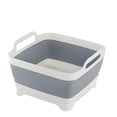 thumbnail image 3 of JESTOP Collapsible Wash Basin with Drain Plug, Foldable BPA-Free Dish Tub, Portable Space-Saving Sink for Kitchen Bathroom Camping, 3 of 7