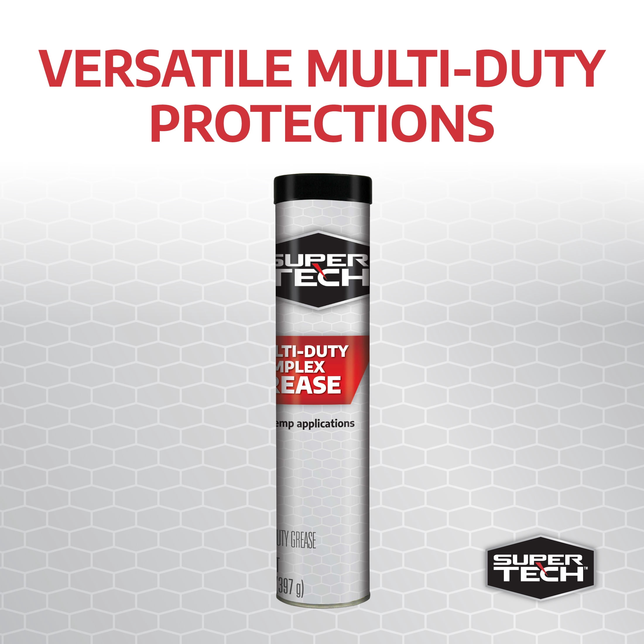 Super Tech Multi-Duty High-Temperature Grease for Extreme Pressure Applications, 14 oz Tube