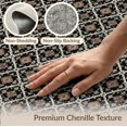 thumbnail image 6 of ODIKA 8'x10' Washable Area Rug Non-Shedding, Easy Care, Foyer Boho Interlocking Motif Symmetrical Entryway Beige Bamboo for King Size Bedroom Under Bed, Master Suite, 6 of 7