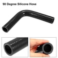 thumbnail image 4 of Unique Bargains 22mm 0.87" ID 90 Degree Elbow Silicone Reducer Hose Pipe Bend Turbo Water Intercooler Black, 4 of 6