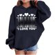 thumbnail image 1 of Sudadera con capucha y estampado de corazón de San Valentín, sudadera de manga larga para niños y niñas, chaqueta para niñas de talla mediana y grande., 1 of 7