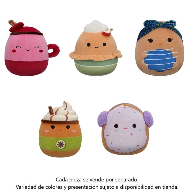 Peluche Squishmallows 12.5 cm varios modelos 1 pieza