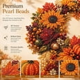 thumbnail image 6 of DIY Autumn Harvest Pumpkin Pearl Diamond Art Kit, 3D Diamond Painting Pearl Beads Art Crafts for Adults Beginner, DIY Fall Home Decor Wall Seasonal Party Gift, 6 of 6