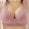 thumbnail image 2 of Penkiiy Women Bras Woman Sexy Ladies Bra Without Steel Rings Sexy Vest Large Lingerie Bras Everyday Bra Pink Bras, 2 of 3
