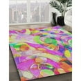 thumbnail image 2 of Ahgly Company Indoor Rectangle Patterned Sage Green Abstract Area Rugs, 5' x 7', 2 of 6