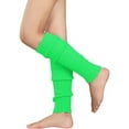 thumbnail image 3 of Calentadores de piernas acanalados de neón para mujeres jóvenes para los años 80 Ochenta Deportes Yoga Calentadores de piernas para mujeres para niñas Gótico 80 Estilos Ropa Calentadores, 3 of 5