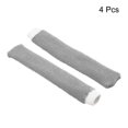 thumbnail image 3 of Unique Bargains Anti Skid Sweatband Nylon Badminton Racket Towel Grip Tennis Racquet Overgrip Light Grey 4 Pack, 3 of 6