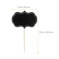 thumbnail image 3 of MasteelfCA 24pcs Cheese Markers Blank Toothpick Flags Food Labels for Party Buffet Dinner, 3 of 7
