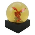 thumbnail image 3 of Fantasy Mythical Red Grimwal Dragon Glitter Globe Figurine W/ Amber Water 100mm, 3 of 10