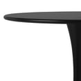 thumbnail image 6 of WestinTrends Playa 31.5" Round Outdoor Indoor Metal Cocktail Dining Table, Black, 6 of 9
