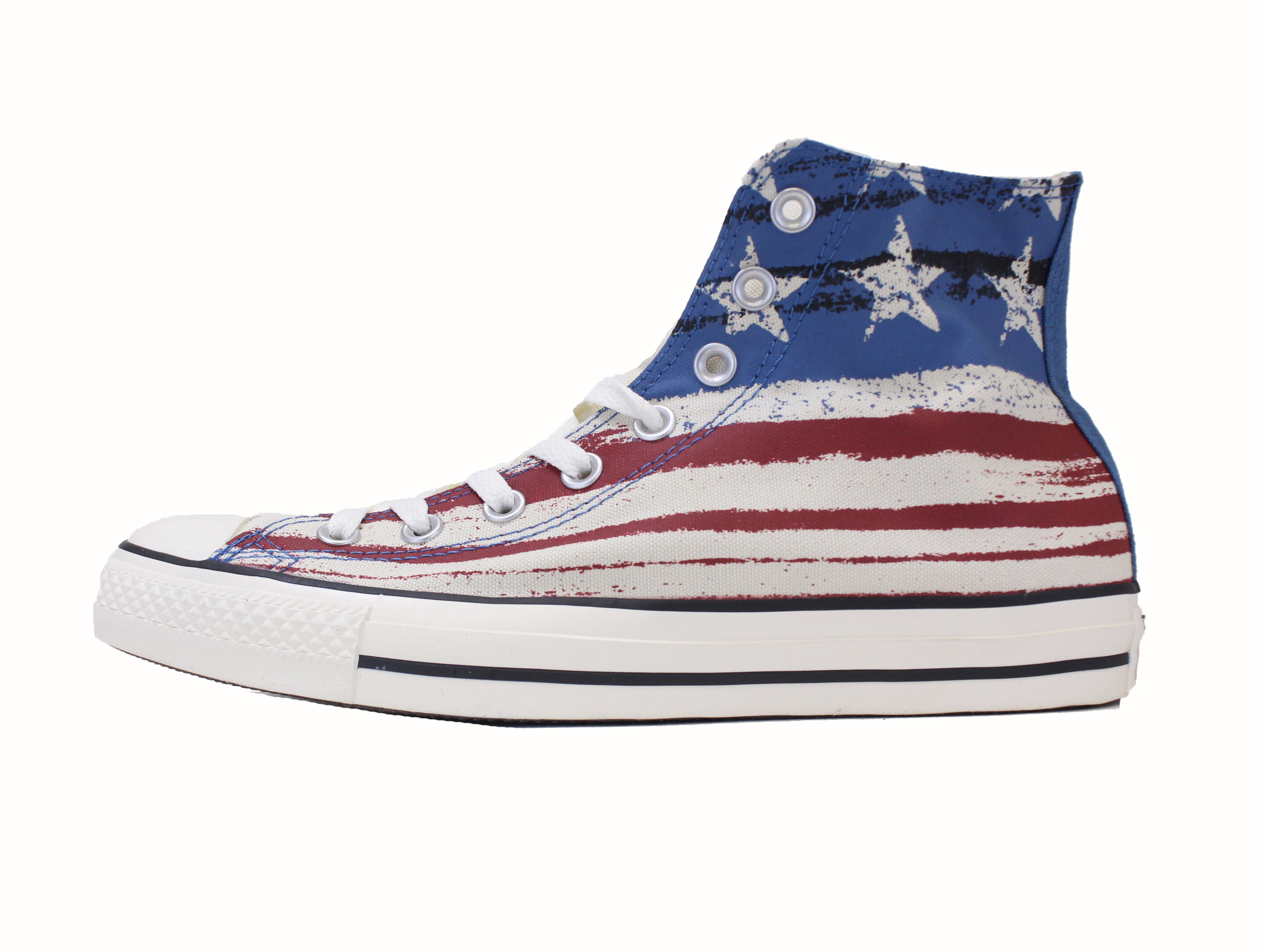 Chuck Taylor Star USA Flag Print Shoes Size - Walmart.com