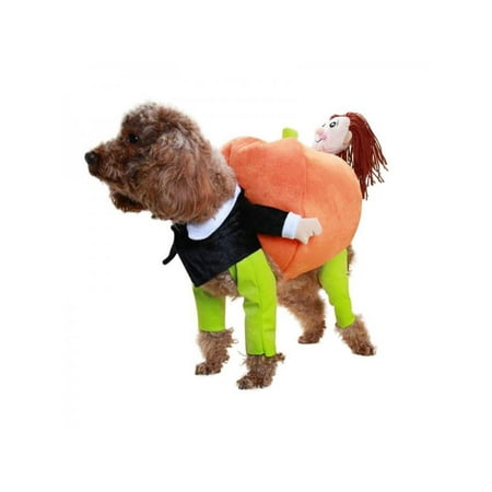 Topumt Halloween Pet Dog Funny Pumpkin Cosplay