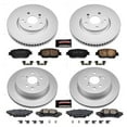 thumbnail image 2 of PowerStop Front and Rear Geomet Coated Brake Rotor and Pad Kit Fits: LEXUS Select Models CRK6927, 2 of 5