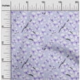 thumbnail image 2 of oneOone Cotton Poplin Light Purple Fabric Watercolor Floral Craft Projects Decor Fabric Printed By The Yard 56 Inch Wide, 2 of 5