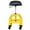 Yellow, variant on Pneumatic 360 Degree Swivel Stool, Mechanics Rolling Creeper Seat, Heavy Duty Rolling Mechanics Stool, Shop Stool with Casters yellow
